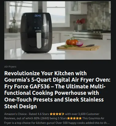 Review of Gourmia's 5-Quart Digital Oven