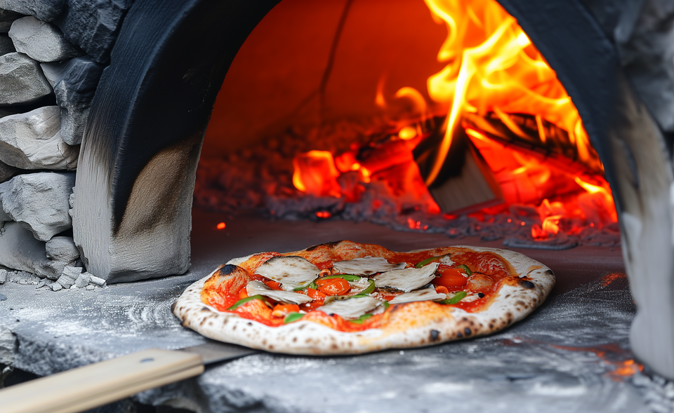 A Wood Burning Pizza Oven